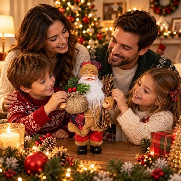 NOEL BABA OTANTİK KIRMIZI 30 CM (1 KOLİ 48 AD)