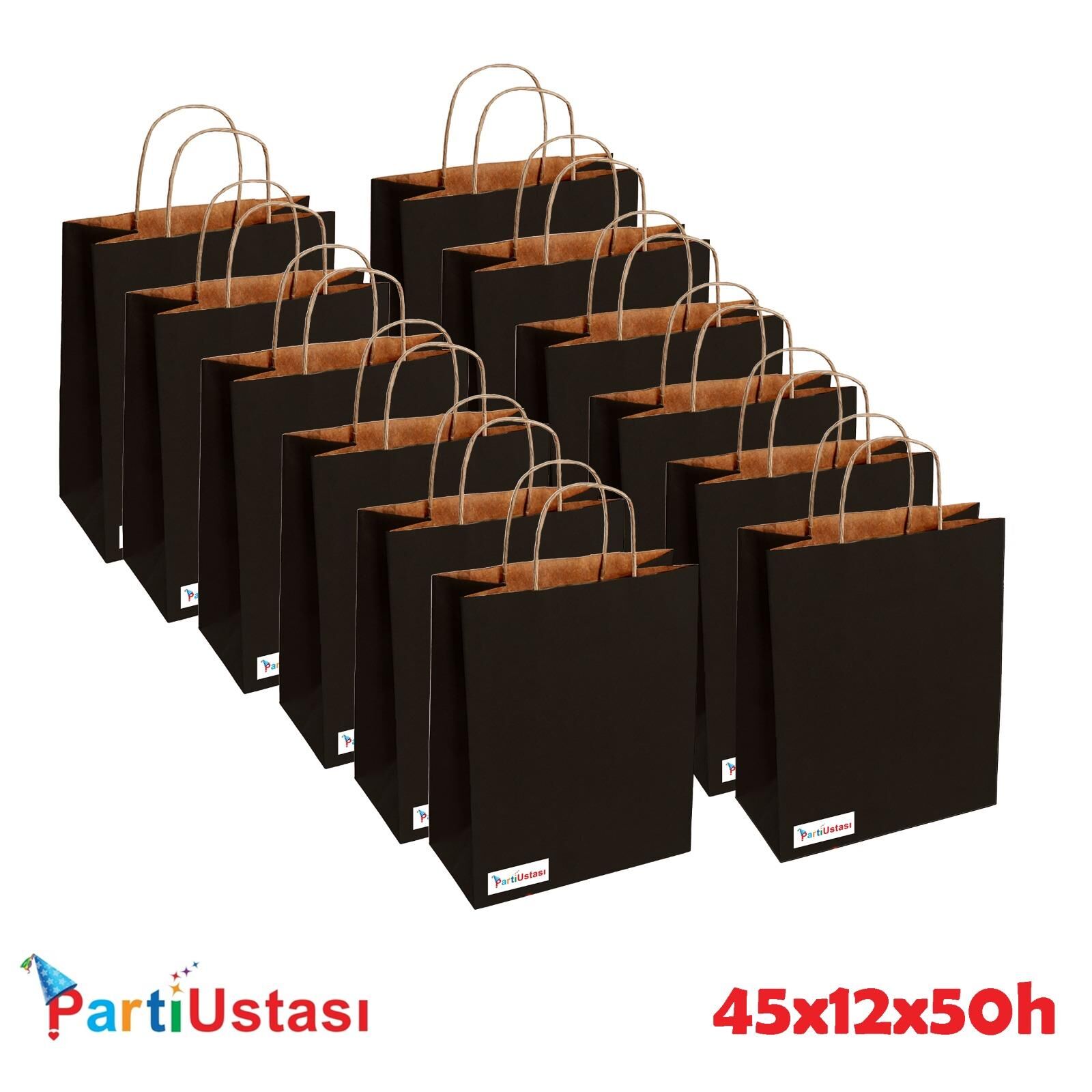 ÇANTA BÜKÜM SAPLI 45 X 12 X 50 H (25AD) SİYAH