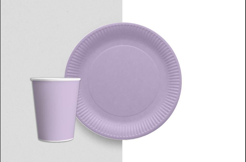 TABAK BARDAK PASTEL MOR