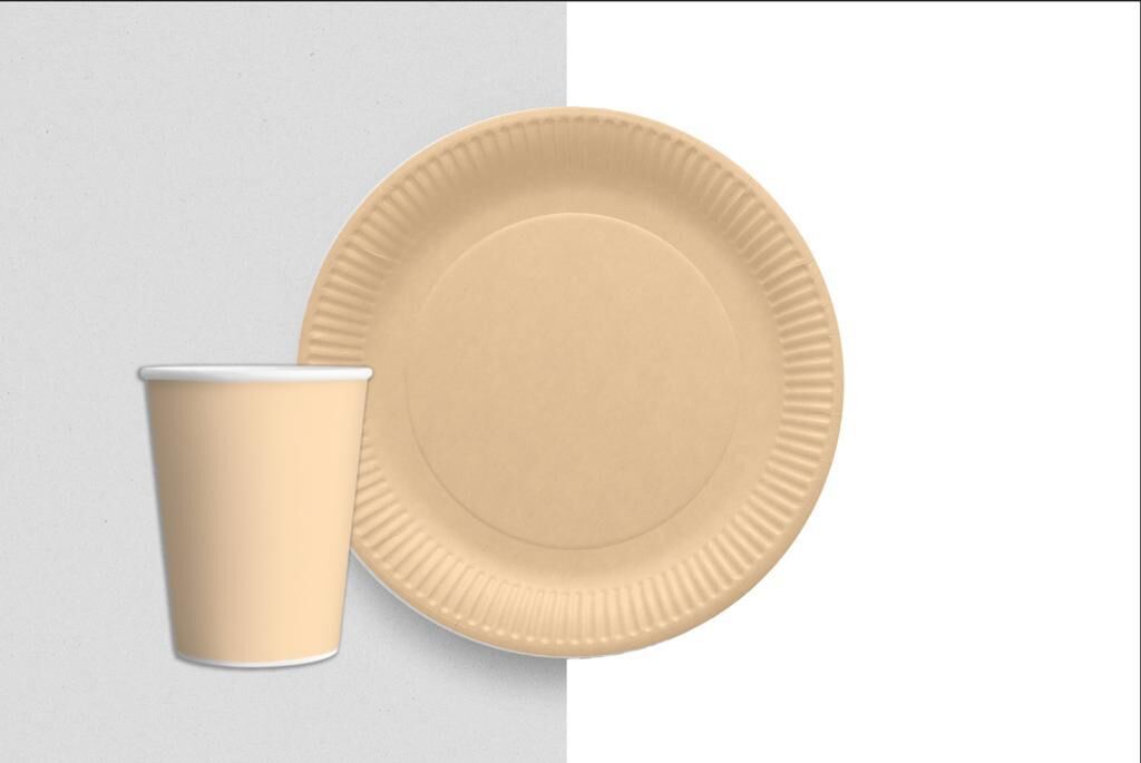 TABAK BARDAK PASTEL KREM