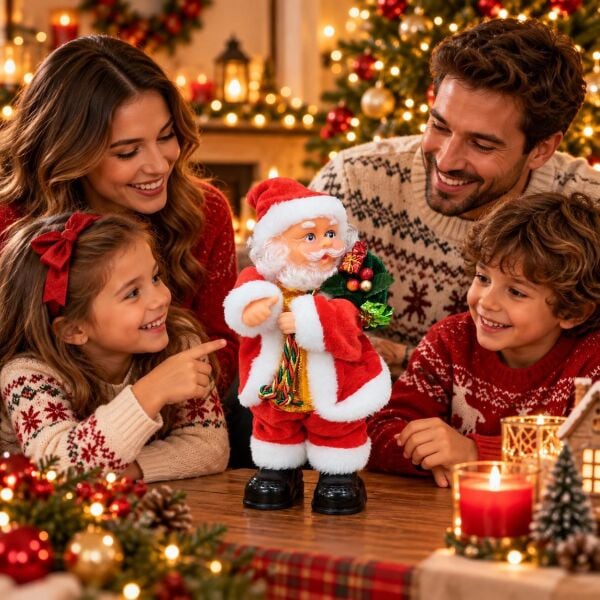 NOEL BABA DANS EDEN 27 CM (1 KOLİ 48 AD)