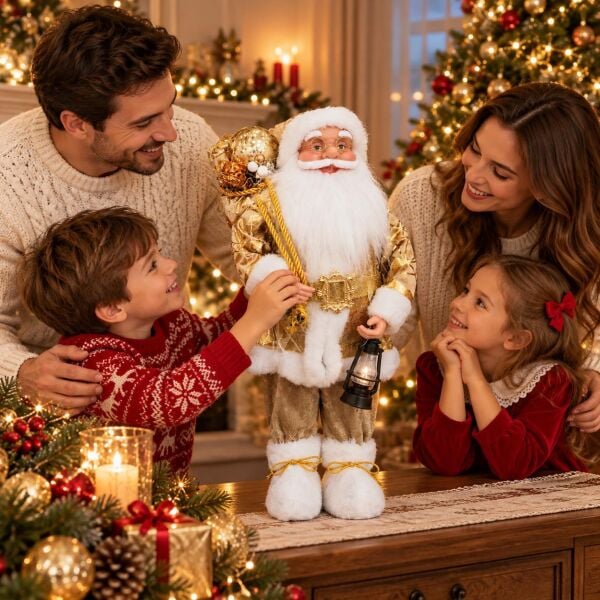 NOEL BABA GOLD 44 CM (1 KOLİ 36 AD)