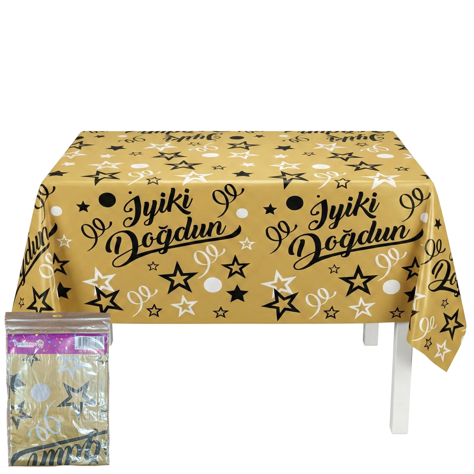 BASKILI MASA ÖRTÜSÜ İ.DOĞDUN ALTIN