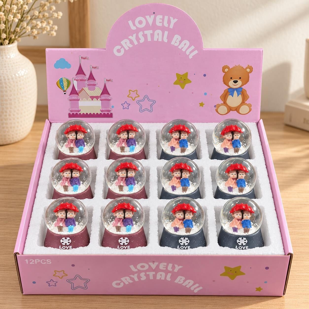 KAR KÜRESİ AŞK KÜÇÜK 12 Lİ  (1 KOLİ 192 PK)