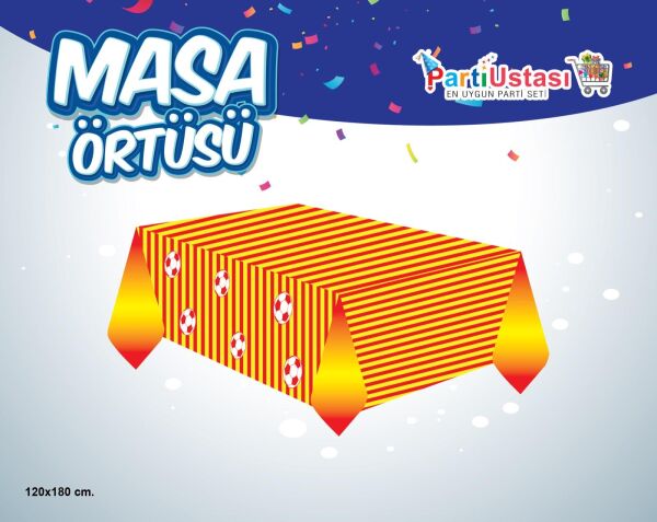 BASKILI MASA ÖRTÜSÜ GALATASARAY