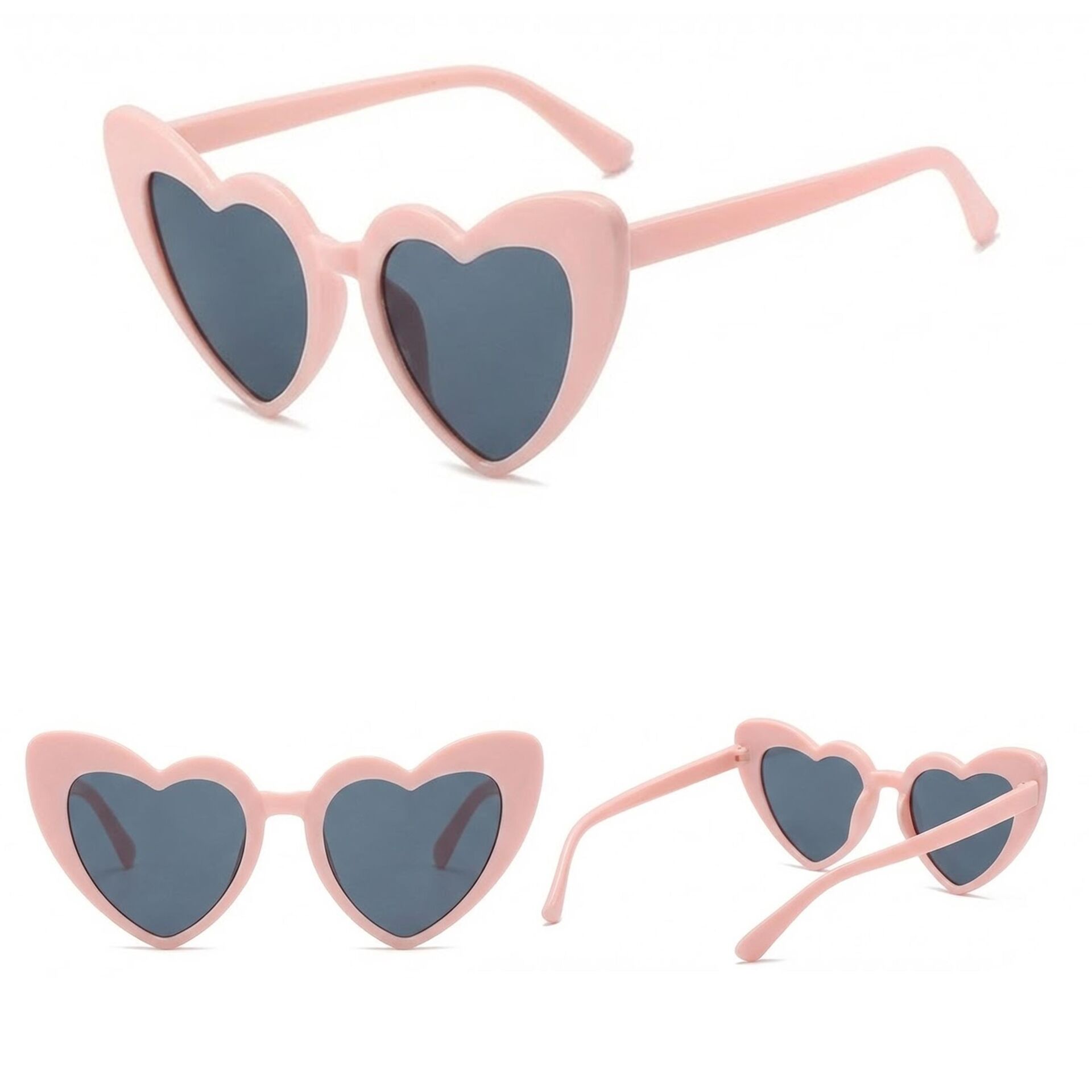 GELİN DAMAT GÖZLÜK GELİN KALP SOMON