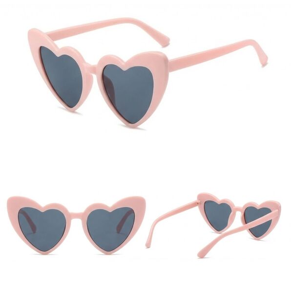 GELİN DAMAT GÖZLÜK GELİN KALP SOMON