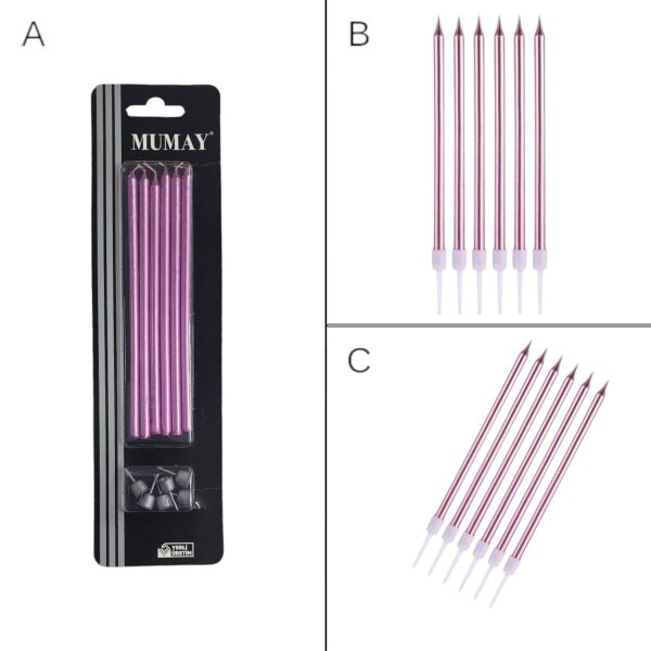 MUM 20 CM 7 Lİ PEMBE