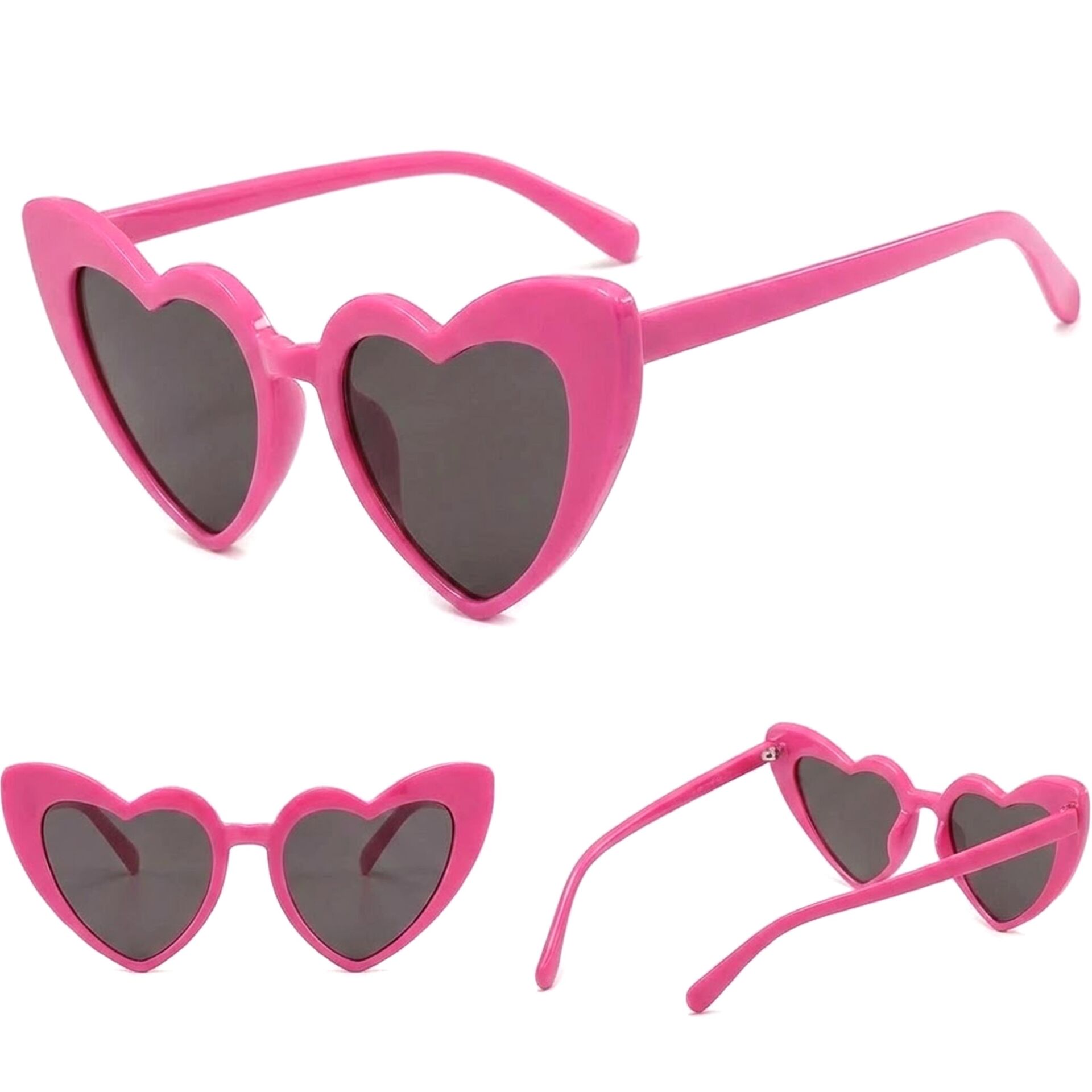 GELİN DAMAT GÖZLÜK GELİN KALP PEMBE