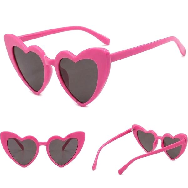 GELİN DAMAT GÖZLÜK GELİN KALP PEMBE