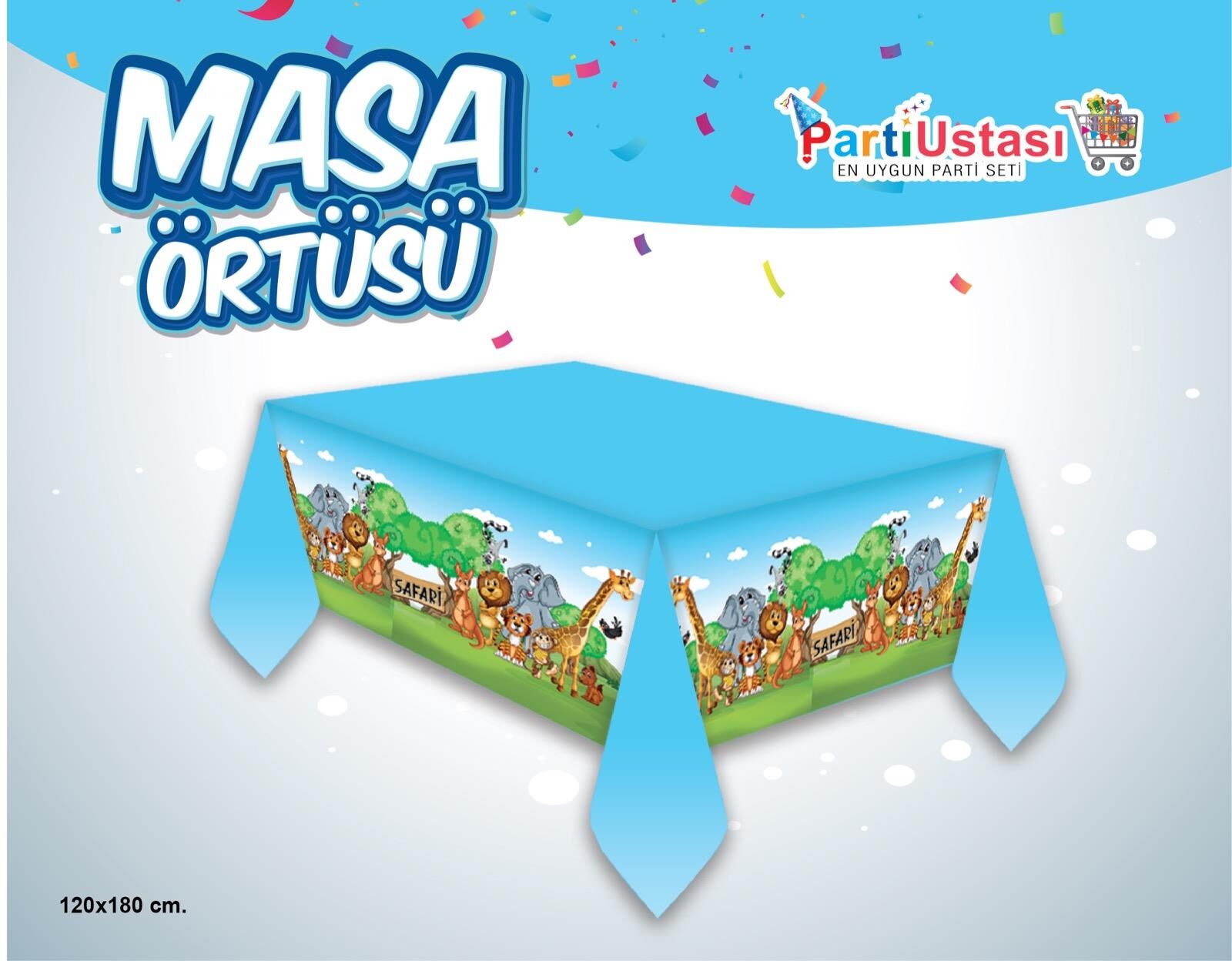 MASA ÖRTÜSÜ LİSANSLI SAFARİ