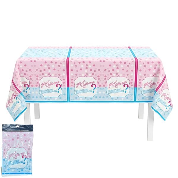 BASKILI MASA ÖRTÜSÜ CİNSİYET KIZ ERKEK