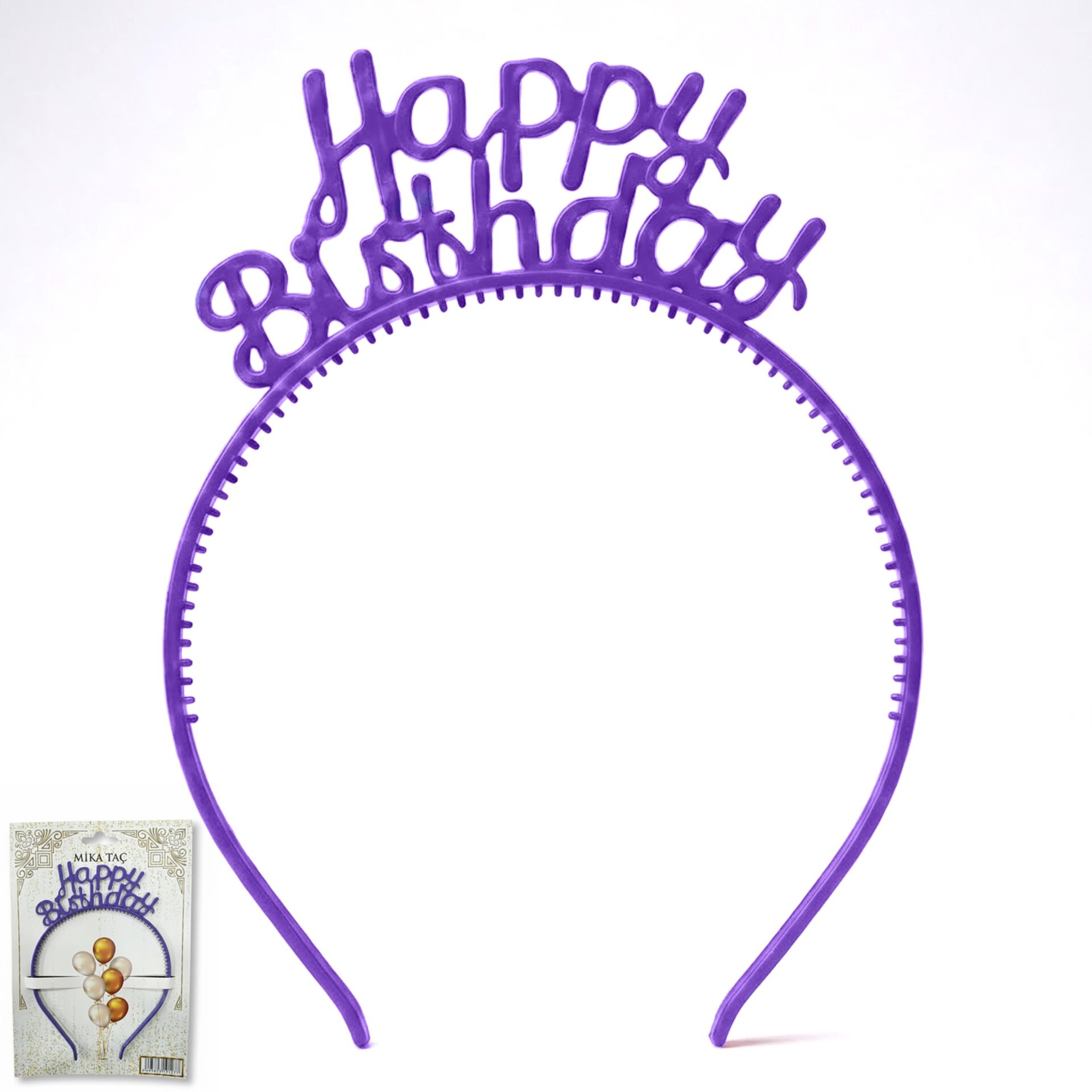 PLS RENKLİ TAÇ HAPPY BİRTHDAY MOR