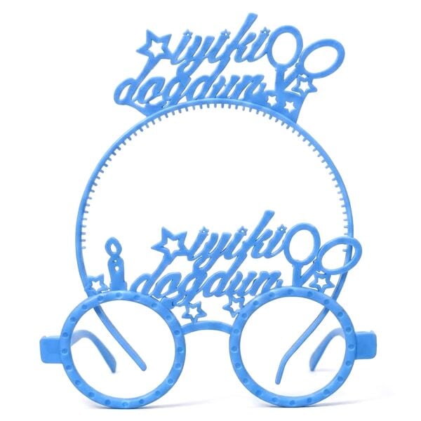 PLS RENKLİ GÖZLÜK TAÇ İYİKİ DOĞDUN MAVİ