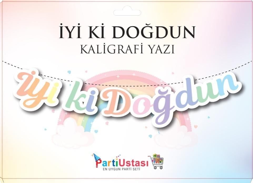 KOREOGRAFİ YENİ İYİKİ DOĞDUN BANNER MACARON