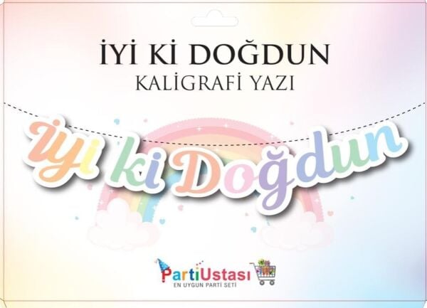 KOREOGRAFİ YENİ İYİKİ DOĞDUN BANNER MACARON