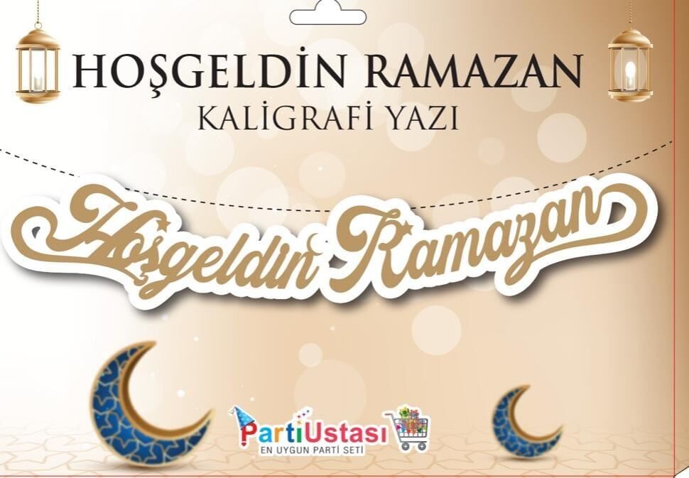 KOREOGRAFİ YENİ BANNER RAMAZAN HOŞGELDİN GOLD
