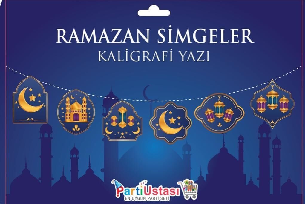 KOREOGRAFİ YENİ BANNER RAMAZAN SİMGELER LACİVERT