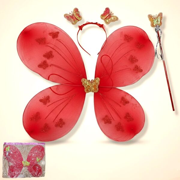 ASA KELEBEK TAÇ KIRMIZI