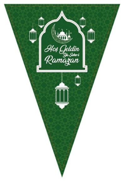 FLAMA RAMAZAN HOŞGELDİN YA ŞEHRİ RAMAZAN YEŞİL
