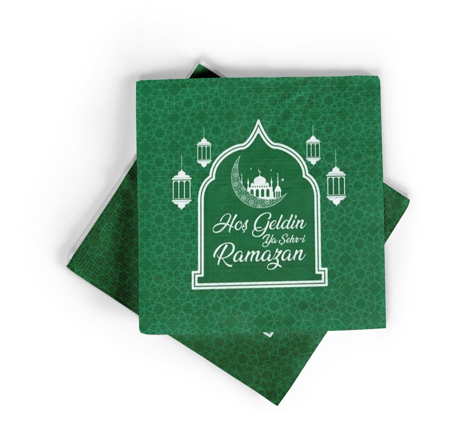 BASKILI PEÇETE  RAMAZAN YEŞİL