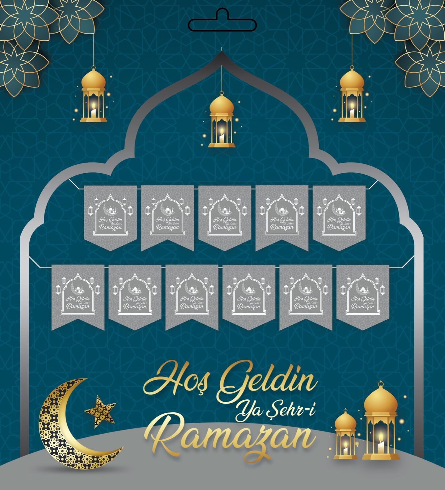 YAZI ZARF BANNER RAMAZAN GÜMÜŞ