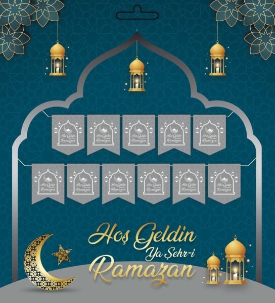 YAZI ZARF BANNER RAMAZAN GÜMÜŞ