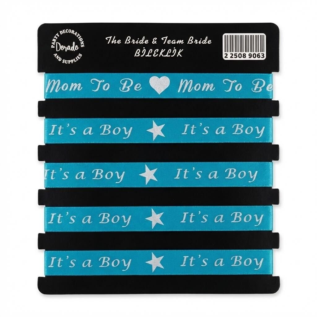 BİLEKLİK MOM TOBE MAVİ 5 Lİ