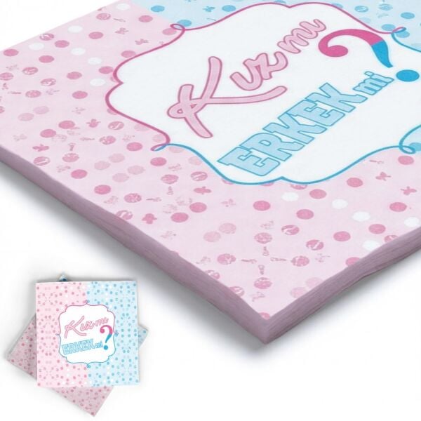 BASKILI PEÇETE KIZ ERKEK