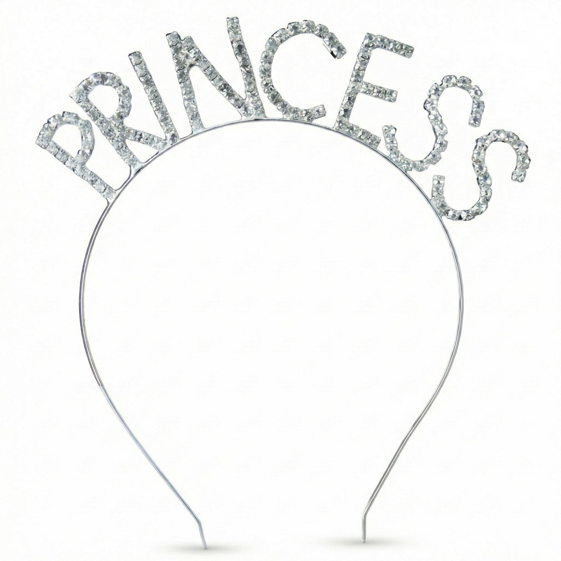 TAÇ TAŞLI METAL PRİNCESS GÜMÜŞ