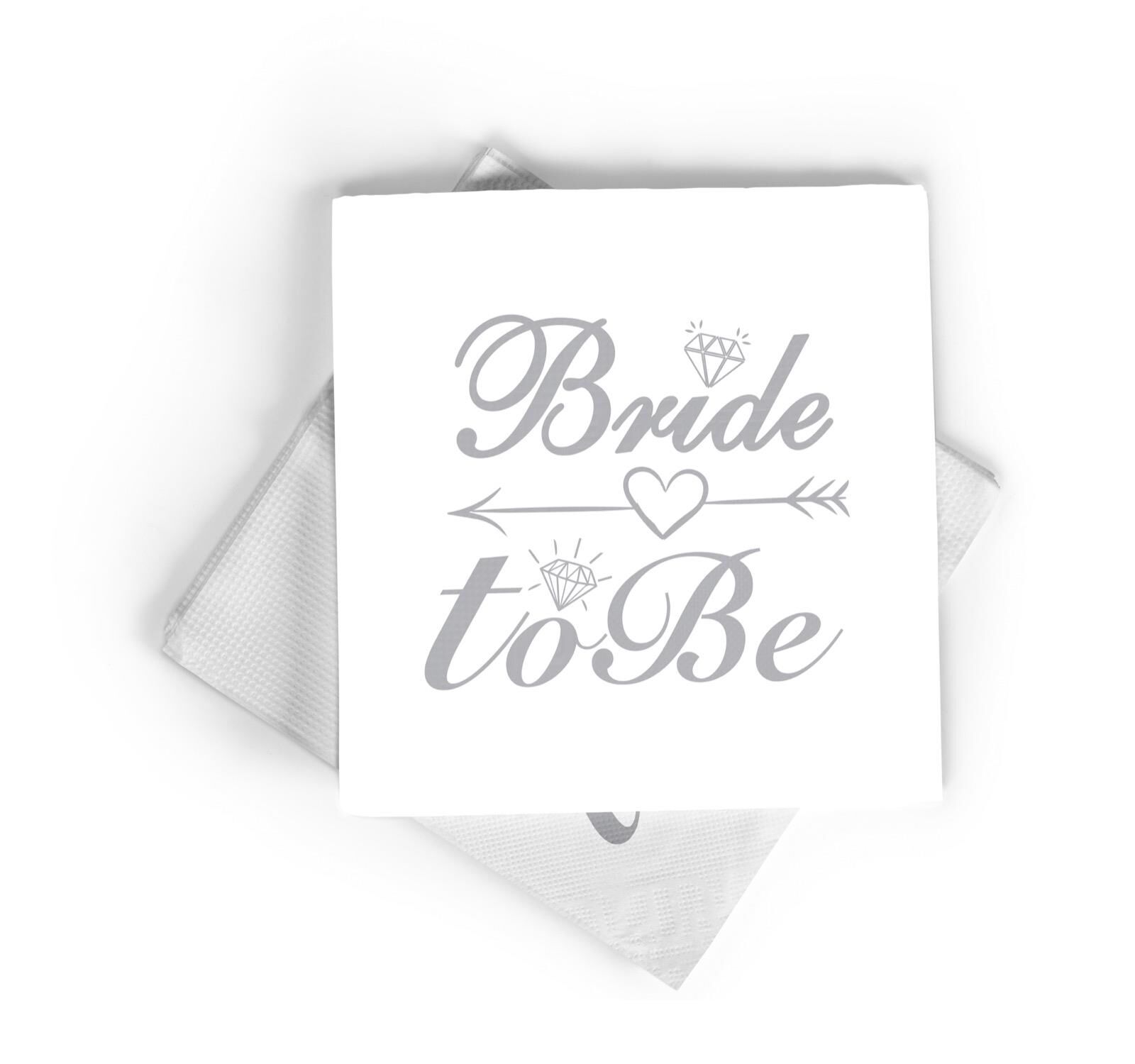 BASKILI PEÇETE BREDE TO BE BEYAZ / GÜMÜŞ