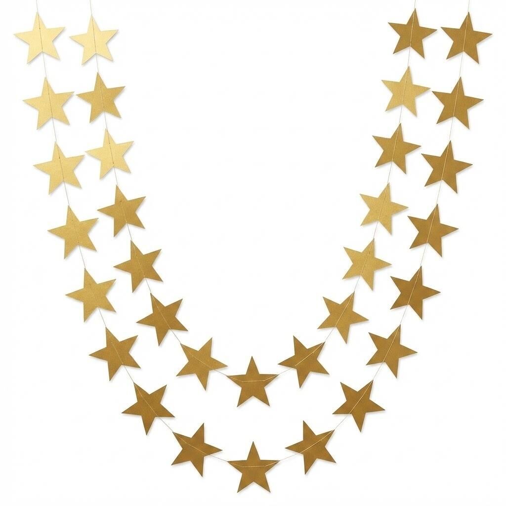 3D TAVAN SÜS 4 MT YILDIZ GÜMÜŞ