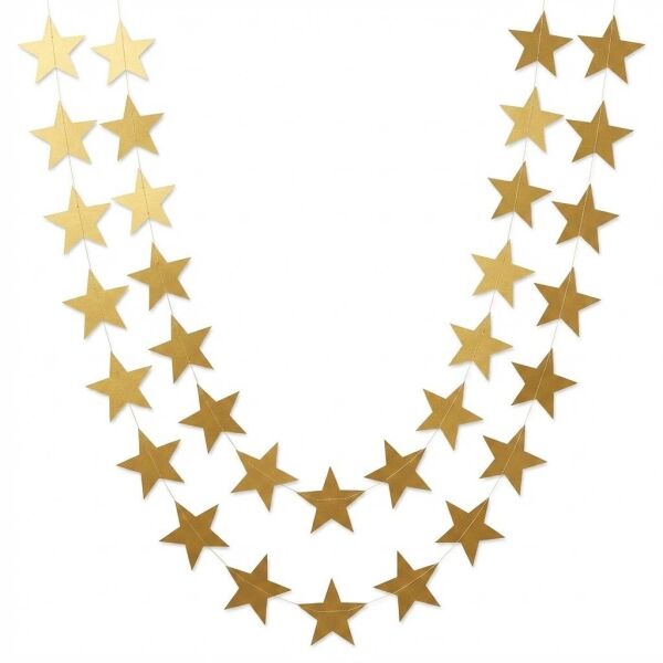 3D TAVAN SÜS 4 MT YILDIZ GÜMÜŞ