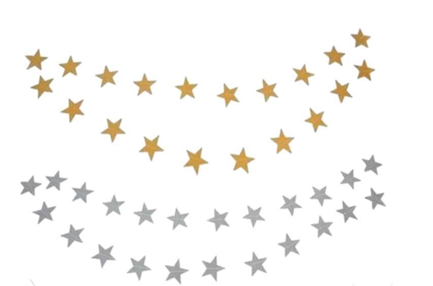 3D TAVAN SÜS 4 MT YILDIZ GOLD