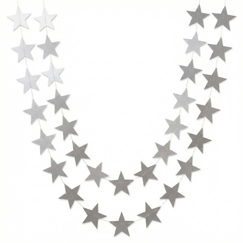 3D TAVAN SÜS 4 MT YILDIZ GOLD