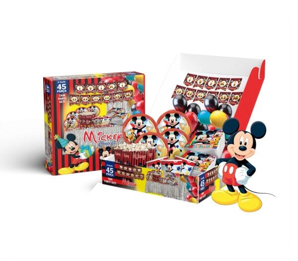 PARTİ SETİ 8 KİŞİLİK MİCKEY