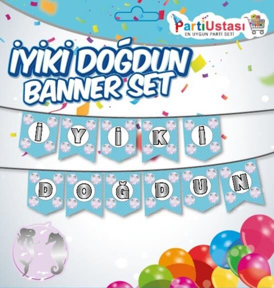 YAZI BANNER DENİZ KIZI