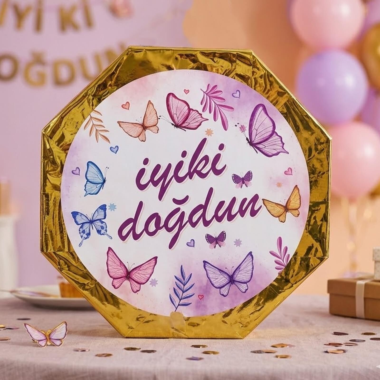 PİNYATA  KATLANILABİLİR KELEBEK