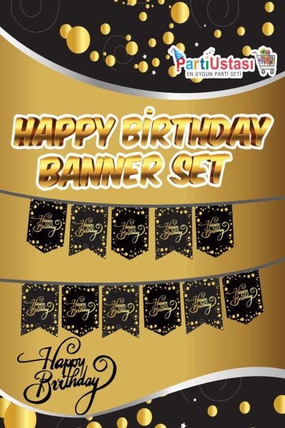 YAZI BANNER HAPPY BIRTHDAY