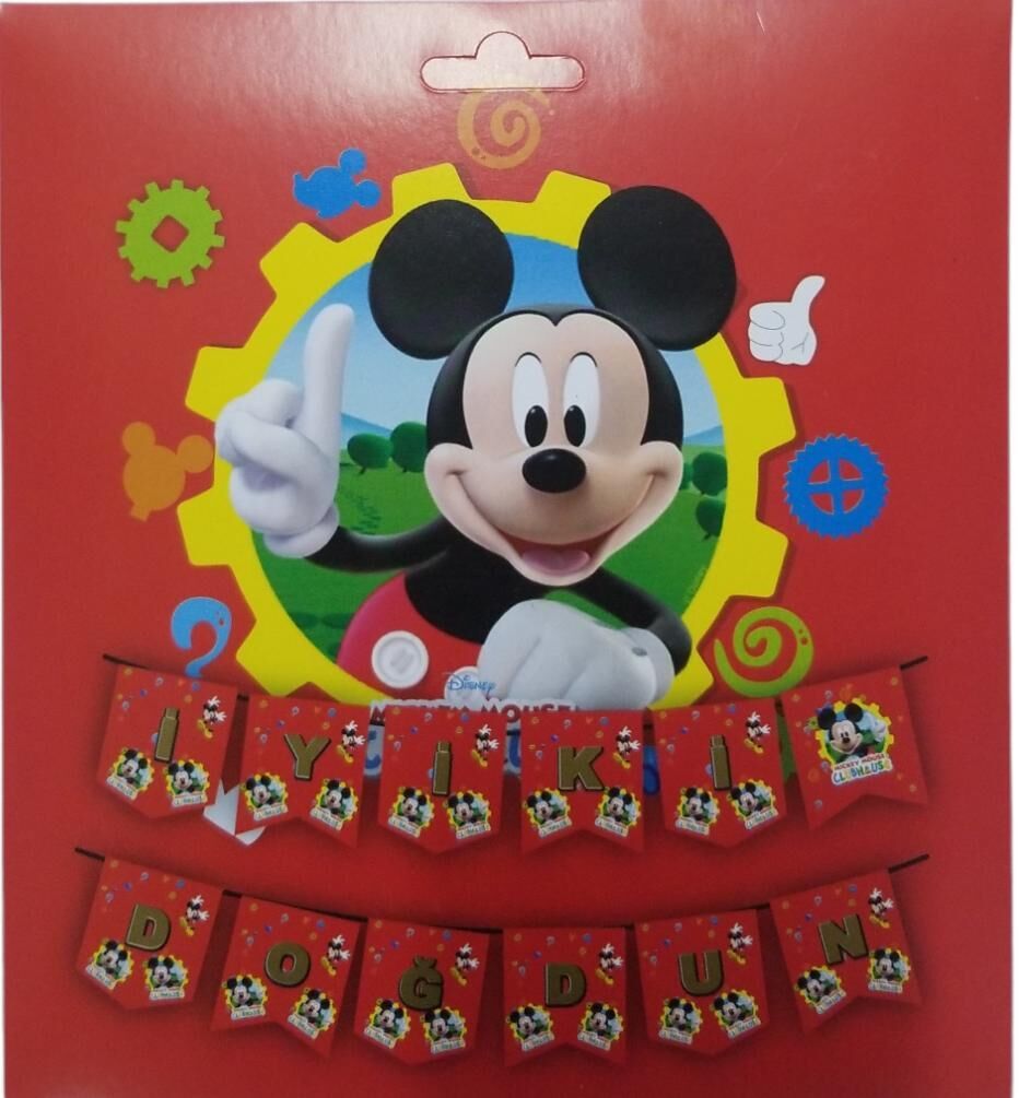 YAZI ZARF BANNER MİCKEY