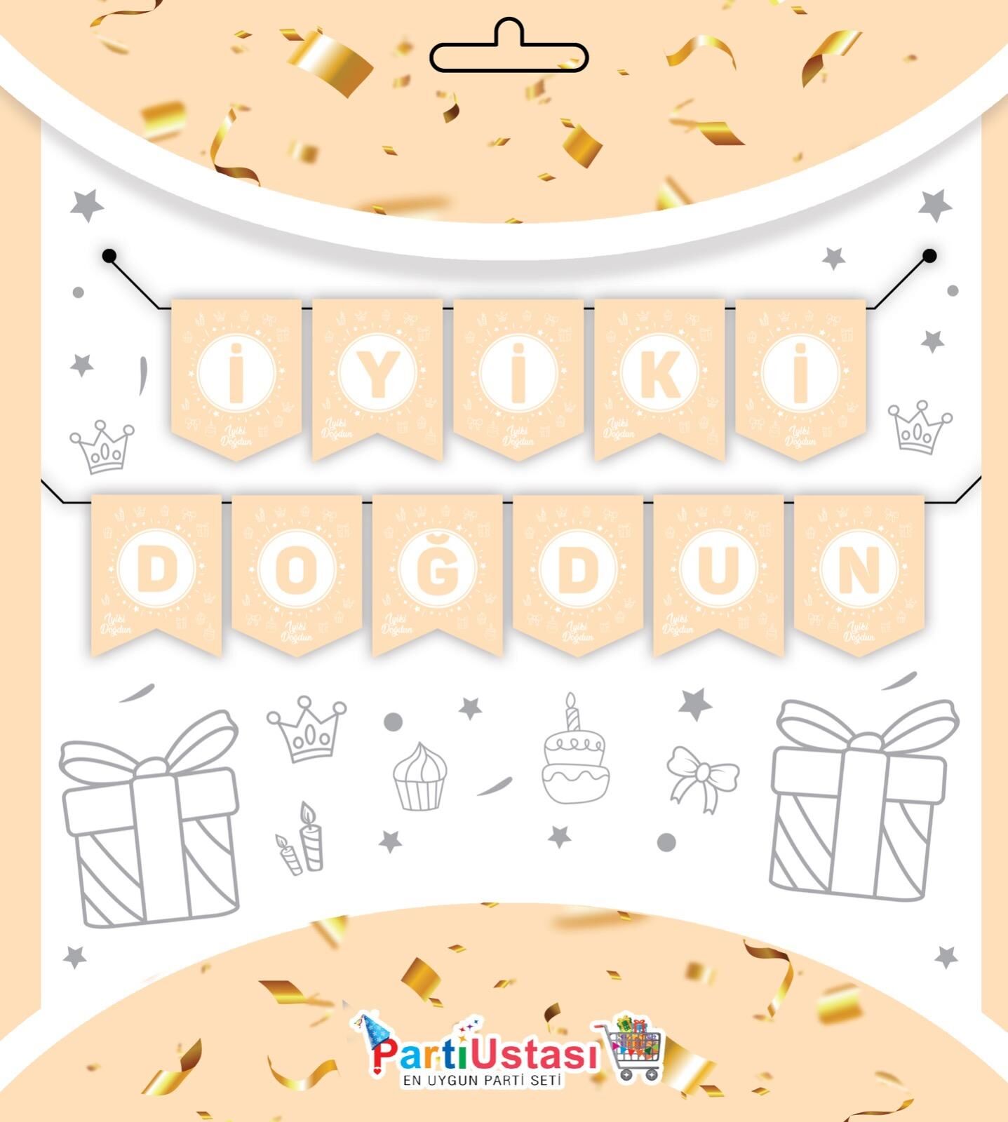 YAZI ZARF BANNER SOFT KREM