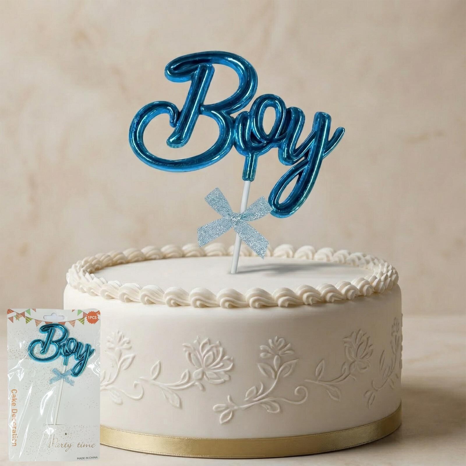 PASTA YAZISI PLASTİK FİYONKLU BOY MAVİ