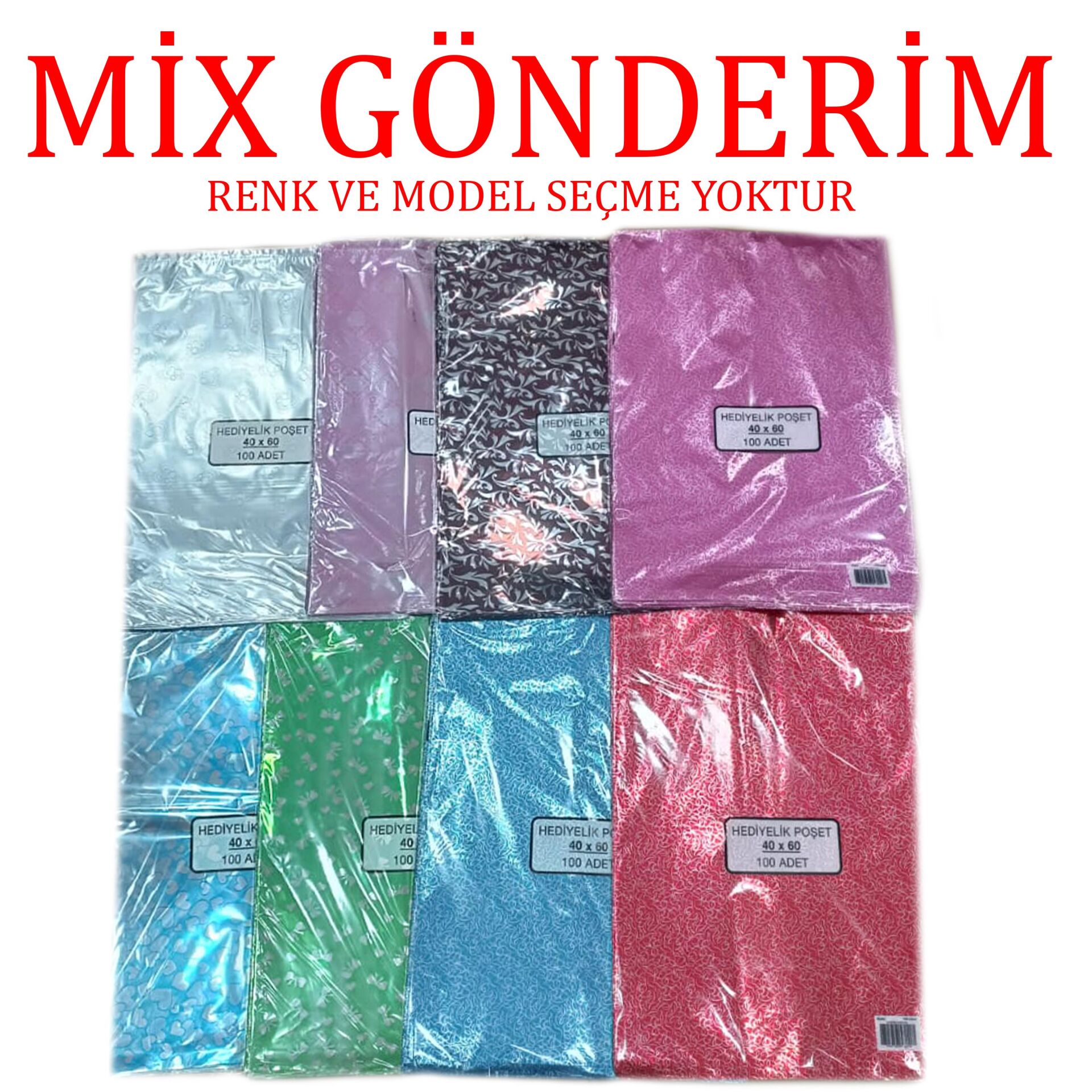 HEDİYELİK POŞET 40 x 60h 100 lü