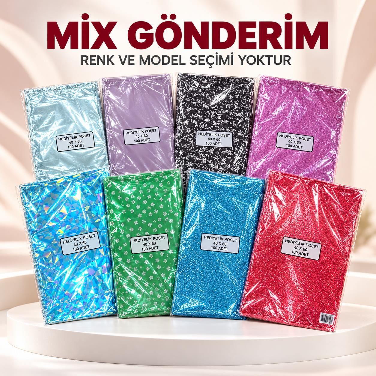 HEDİYELİK POŞET 40 x 60h 100 lü