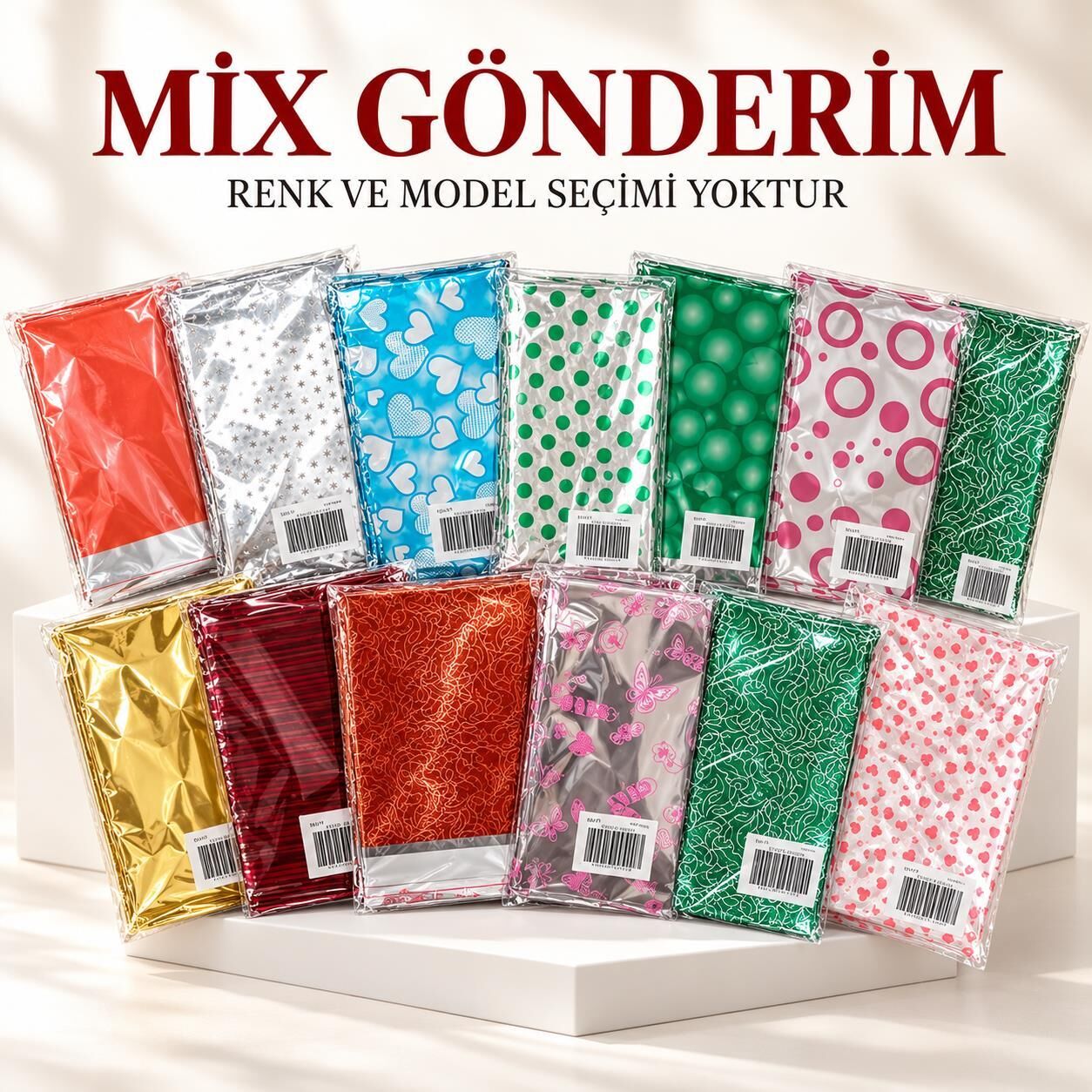 HEDİYELİK POŞET 12 x 17h 100 lü