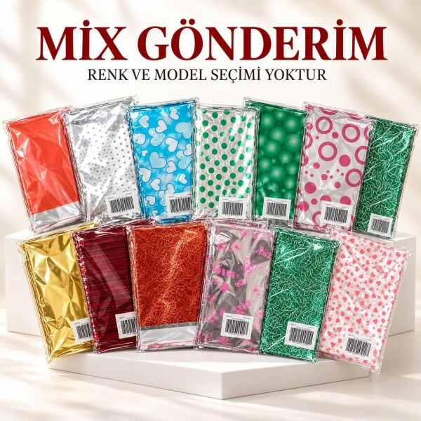 HEDİYELİK POŞET 12 x 17h 100 lü