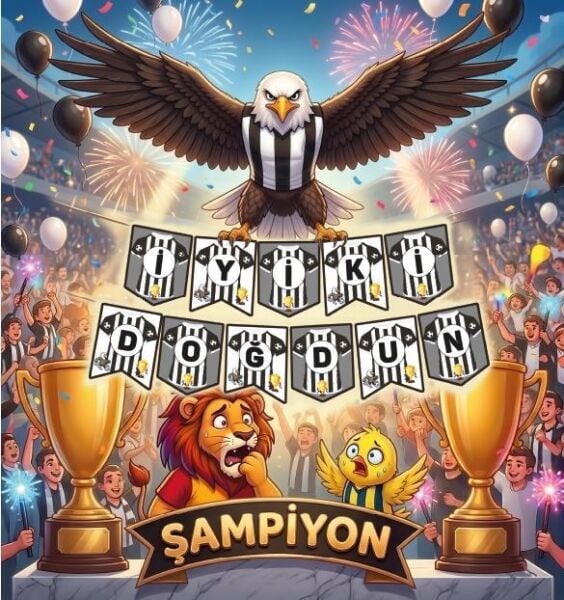 YAZI ZARF BANNER BEŞİKTAŞ