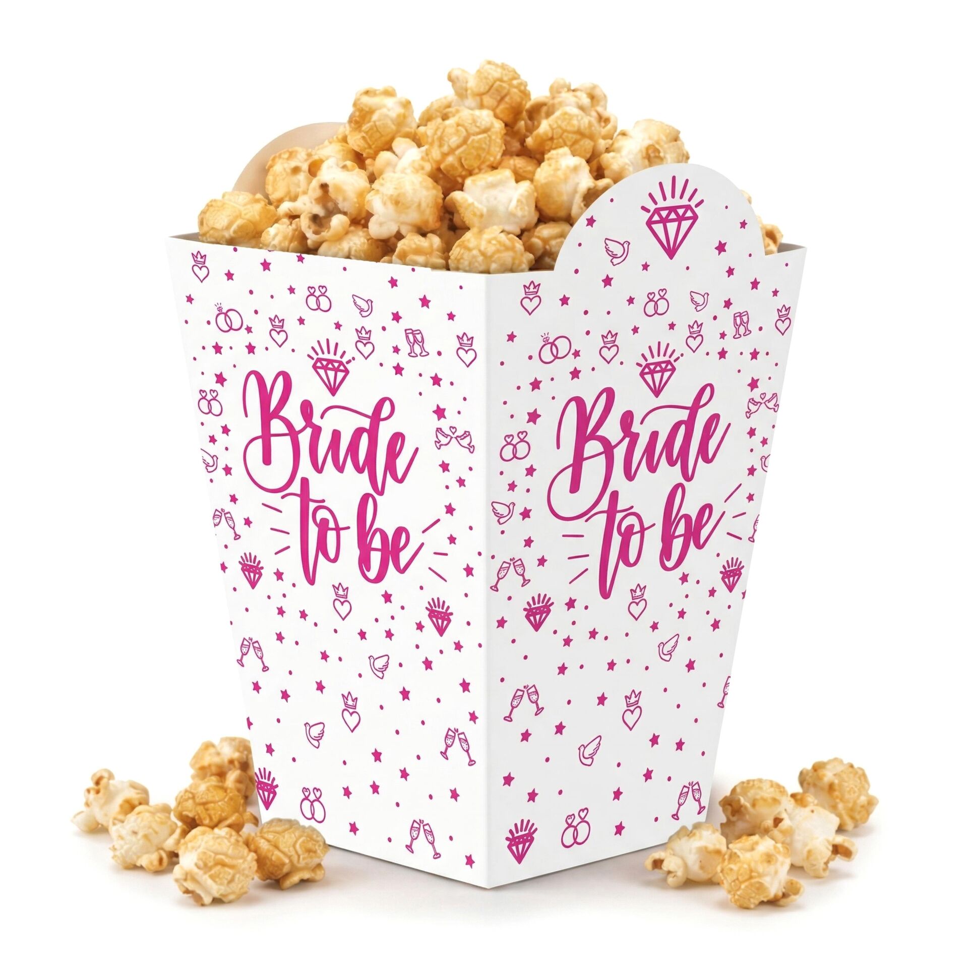 MISIR KUTUSU BRİDE TO BE BEYAZ  8 Lİ