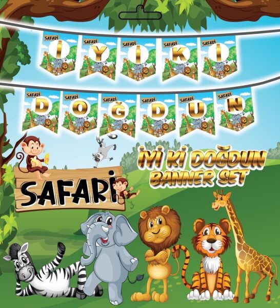 YAZI ZARF BANNER SAFARİ