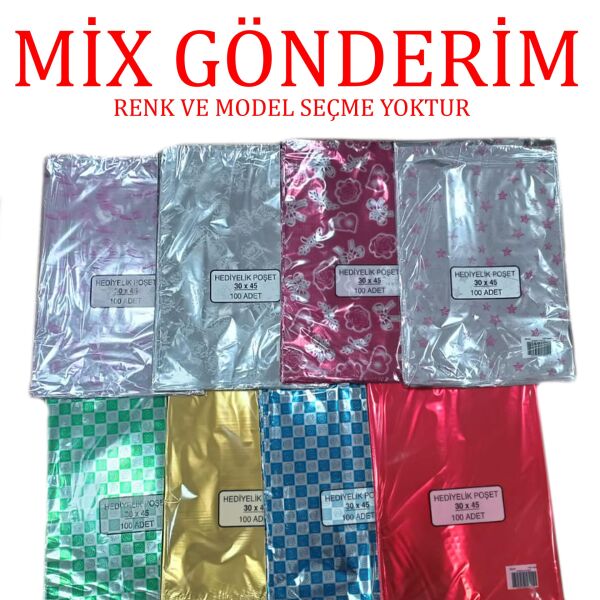 HEDİYELİK POŞET 30 x 45h 100 lü